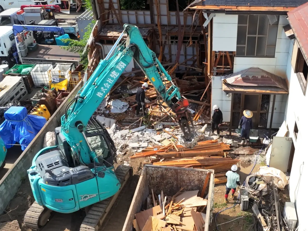 建造物解体工事1