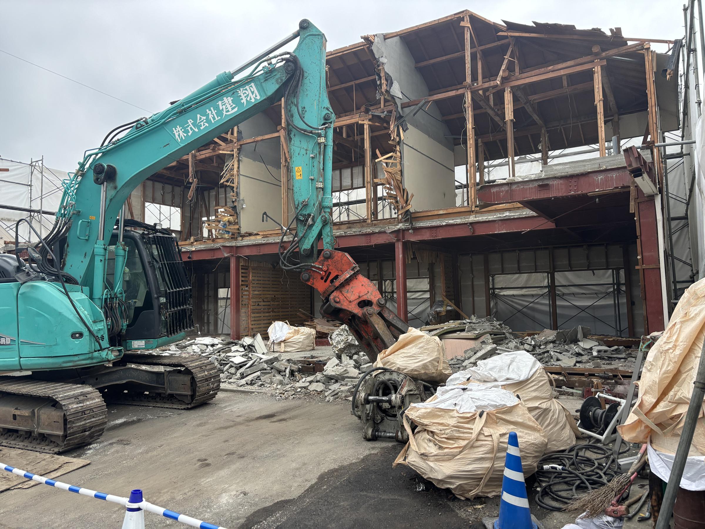 サムネイル: 前橋市　鉄骨造アパート解体工事